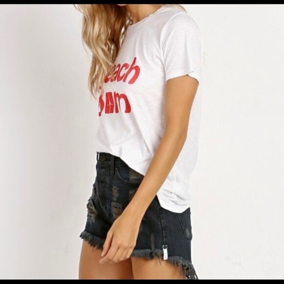 Mate The Label Beach Bum Tee Rear Logo - Picture 6 of 10